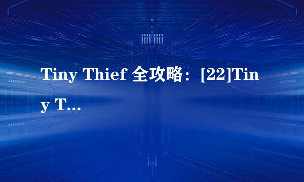 Tiny Thief 全攻略：[22]Tiny Thief 22关攻略