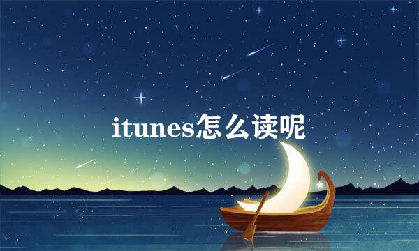 itunes怎么读呢