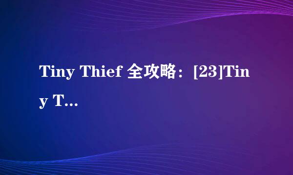 Tiny Thief 全攻略：[23]Tiny Thief 23关攻略