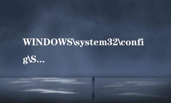 WINDOWS\system32\config\SYSTEM损坏解决方法